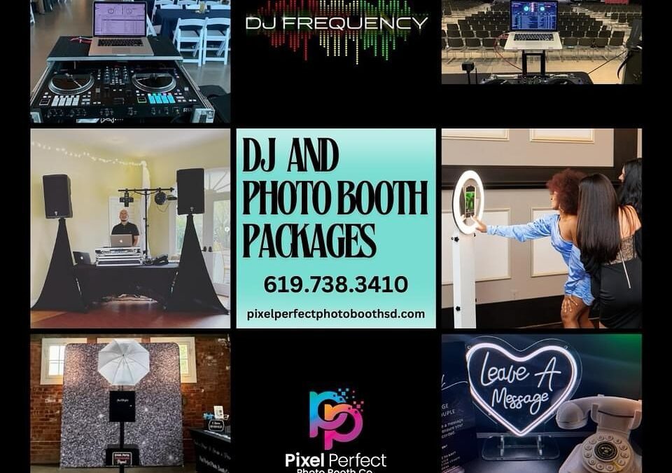 Unleash the Ultimate Party Experience: Pixel Perfect Photo Booth Co. & DJ Frequency Team Up!