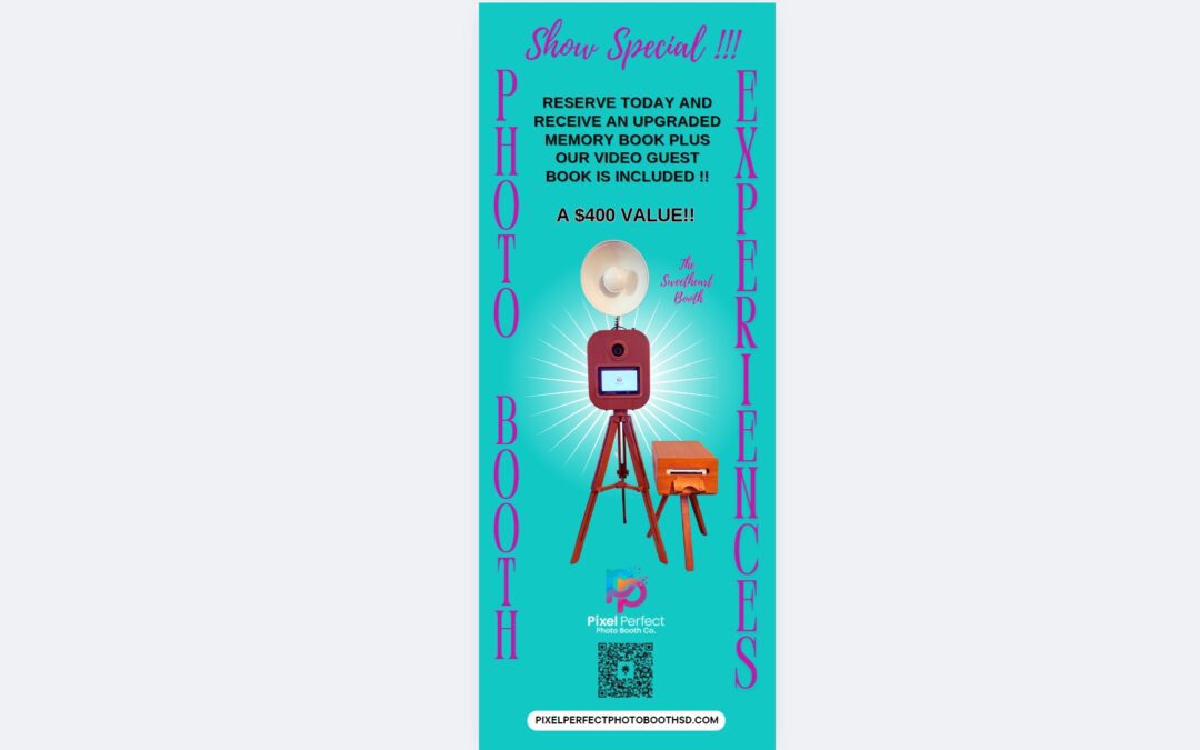 Pixel Perfect Photo Booth Co. at the San Diego Bridal Bazaar: A First-Time Exhibitor’s Experience