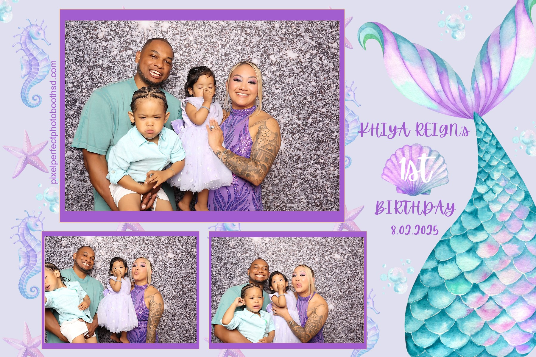 photo booth first birthday party